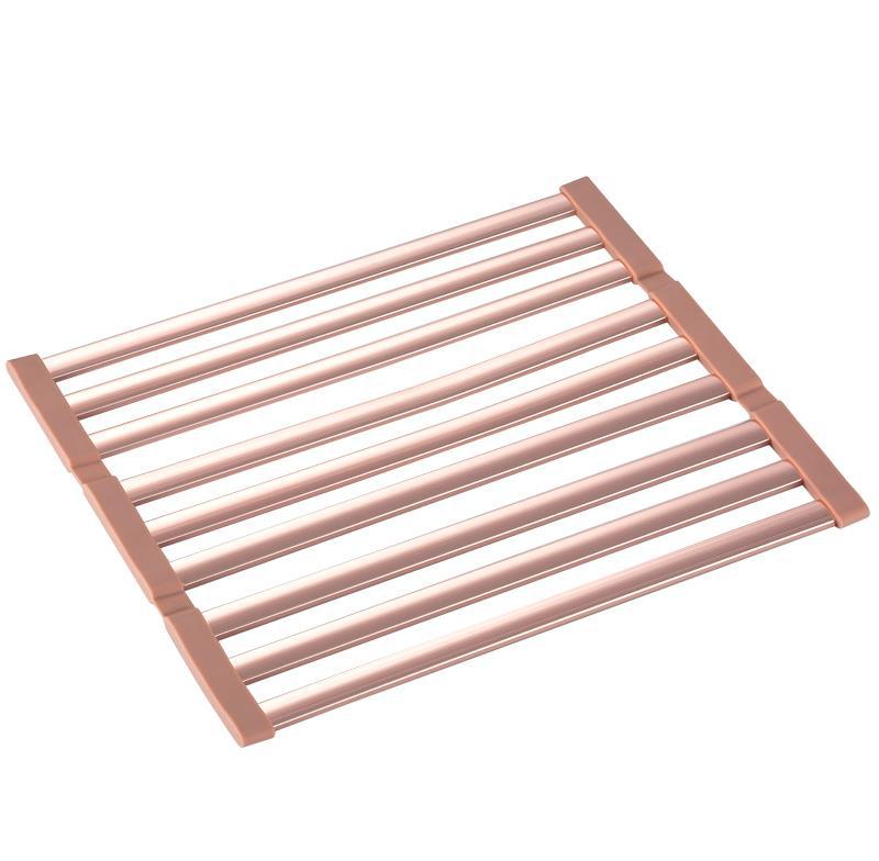 Foldable Aluminum Sink Drain Rack