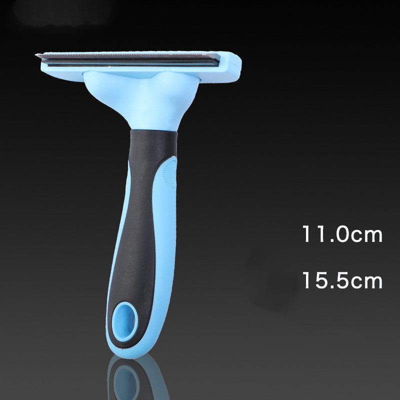 Dog Detangling Brush with Non-Slip Handle