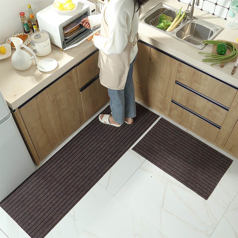 Striped Kitchen Floor Runner Mat