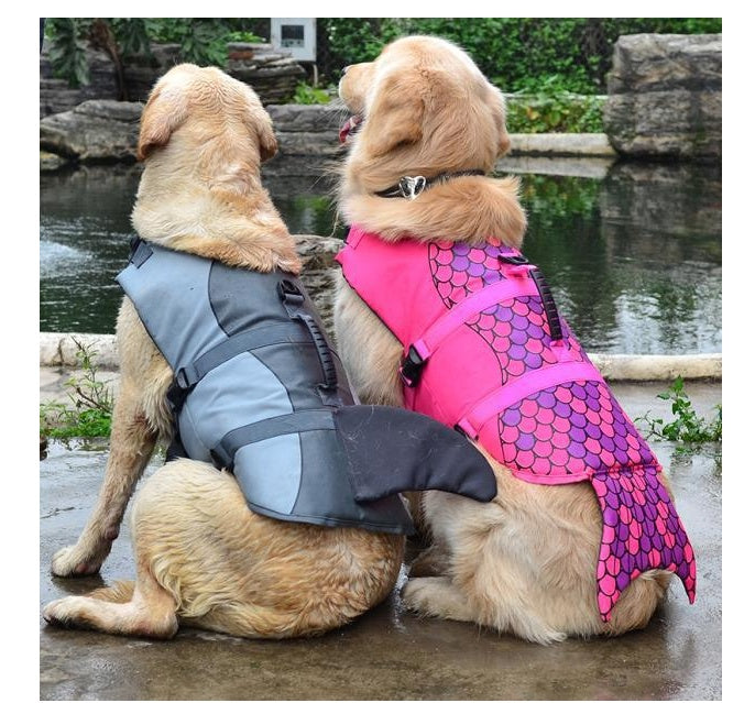 Dog Life Jacket, Mermaid or Shark