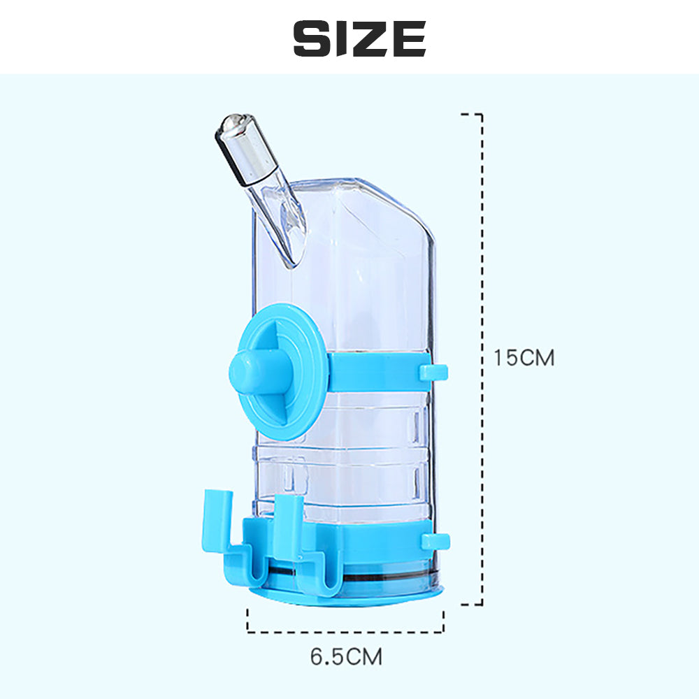No-Drip Crate Water Bottle for Pets