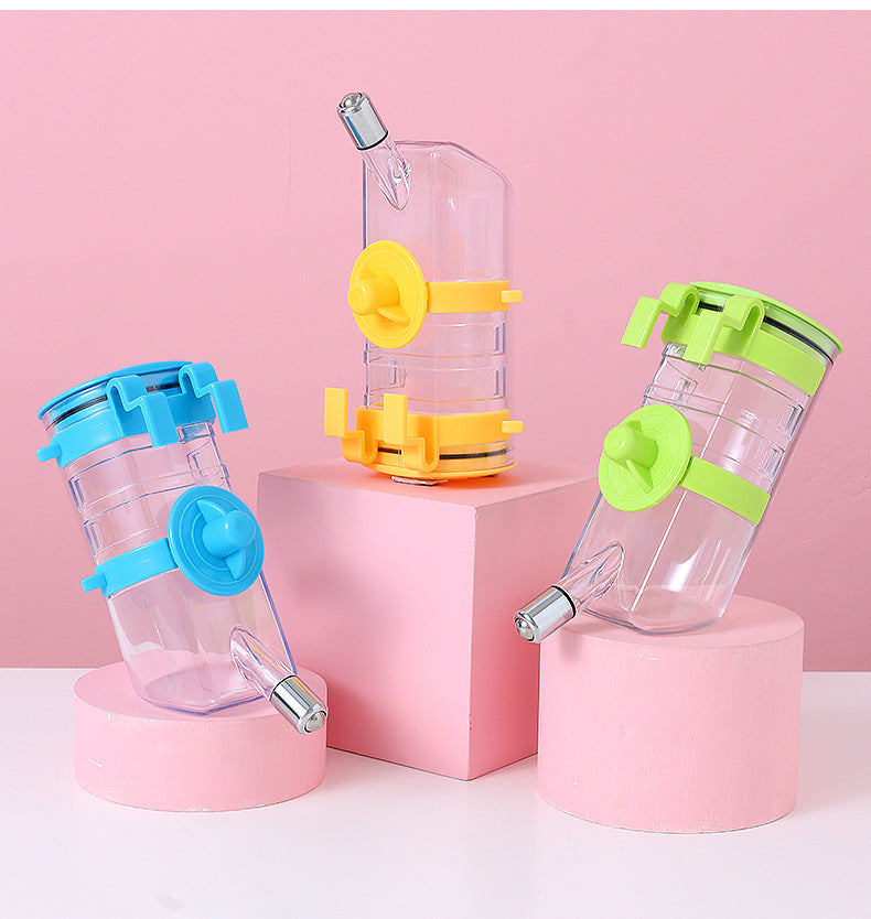 No-Drip Crate Water Bottle for Pets