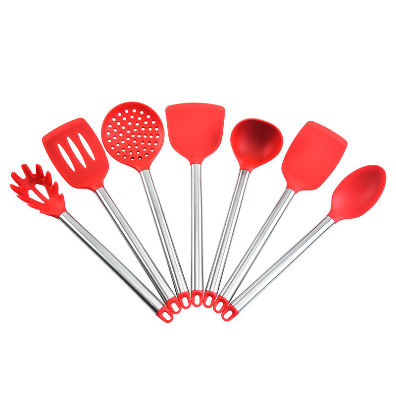 7-Piece Silicone Kitchen Utensil Set