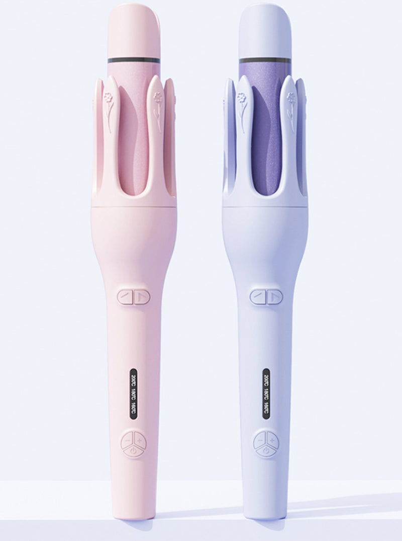 2-in-1 Automatic Rotating Curler and Straightener