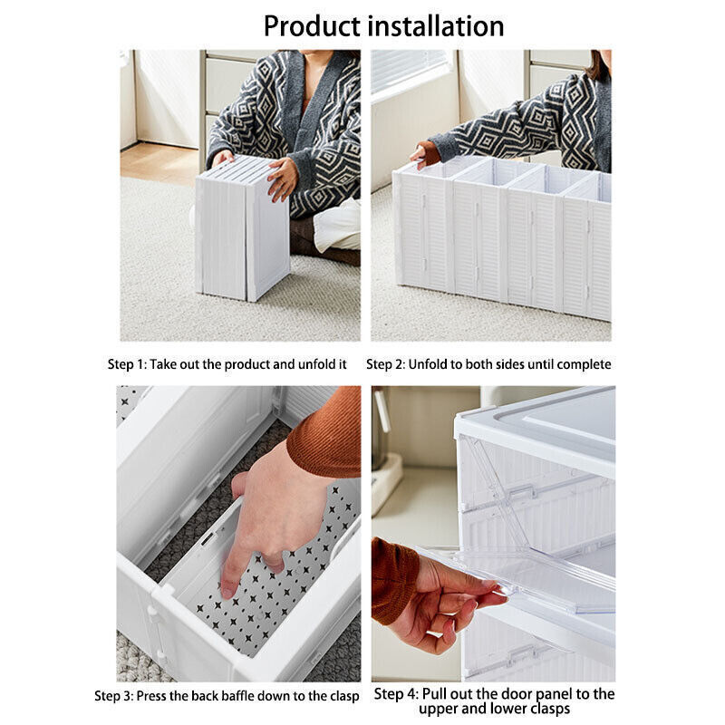 6-Tier Stackable Foldable Shoe Organizer