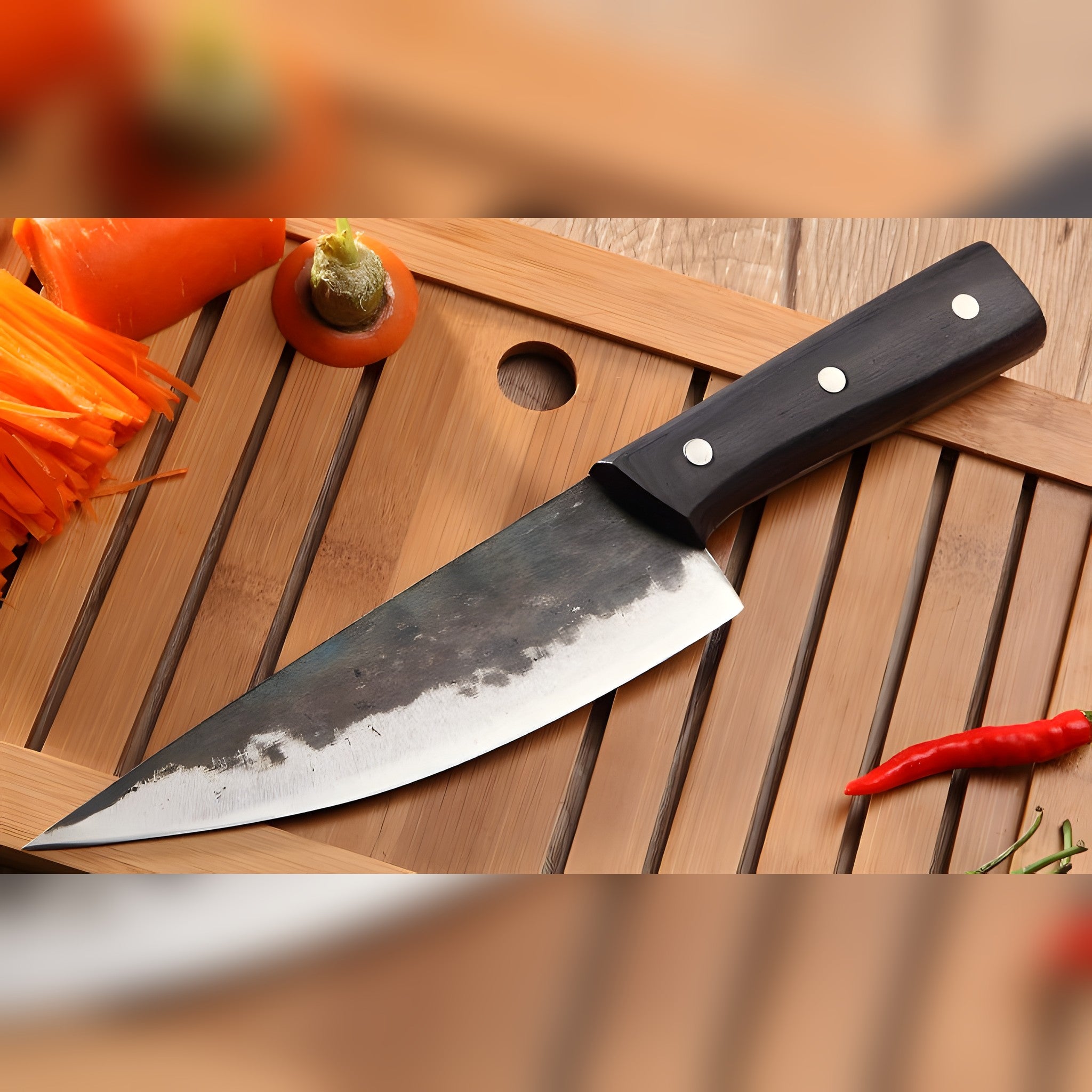 Rustic Kitchen Knife