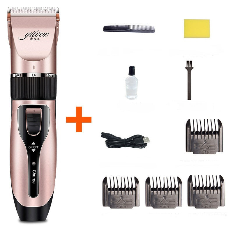 Cordless Pet Grooming Clipper Kit
