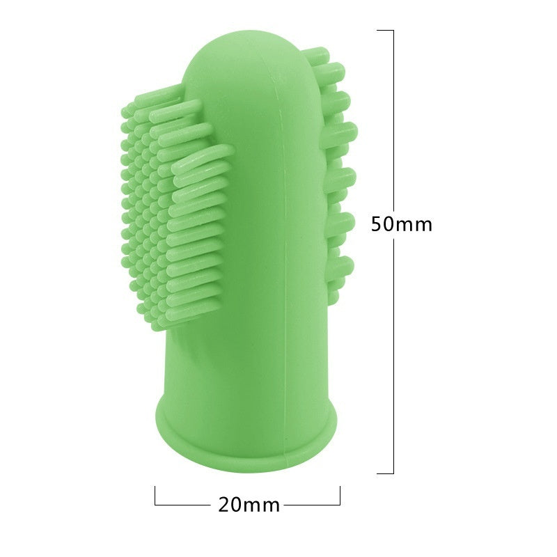 Silicone Finger Toothbrush for Dogs and Cats
