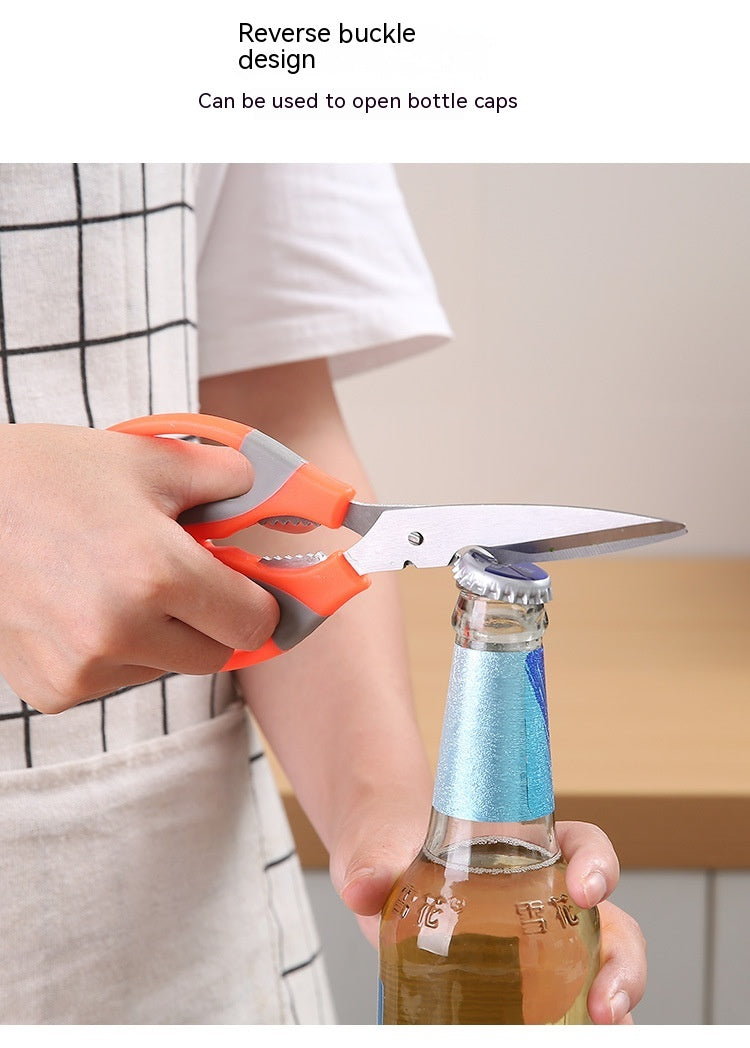 Multi-Function Kitchen Scissors with Bottle Opener