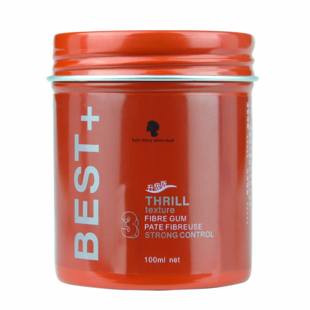 Matte Fiber Hair Styling Clay, 100 g