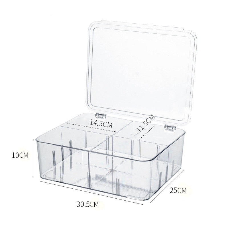 Clear Stackable Fridge Storage Drawers