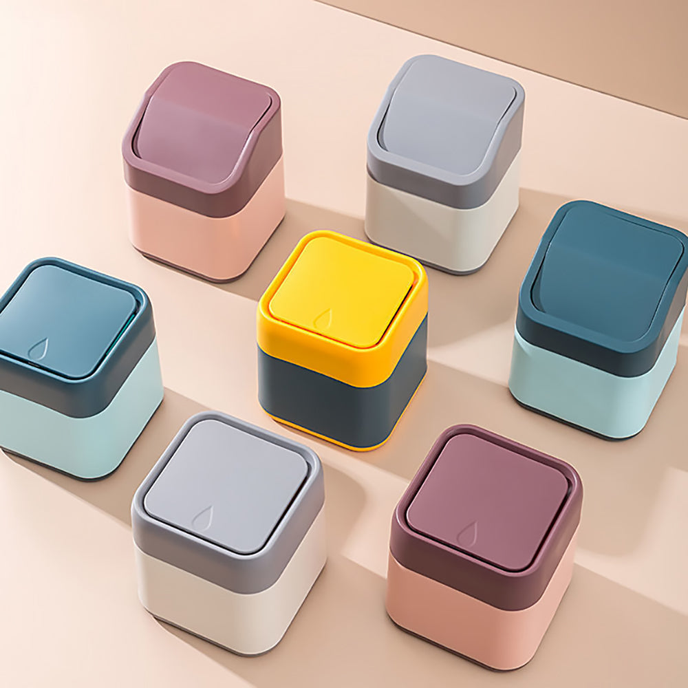 Mini Push-Lid Storage Bins