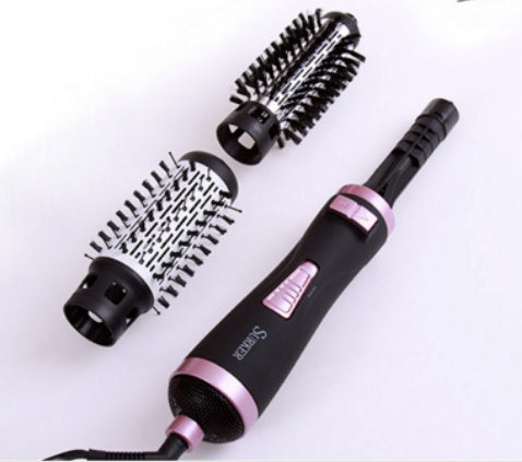 2-in-1 Hot Air Brush and Curling Wand