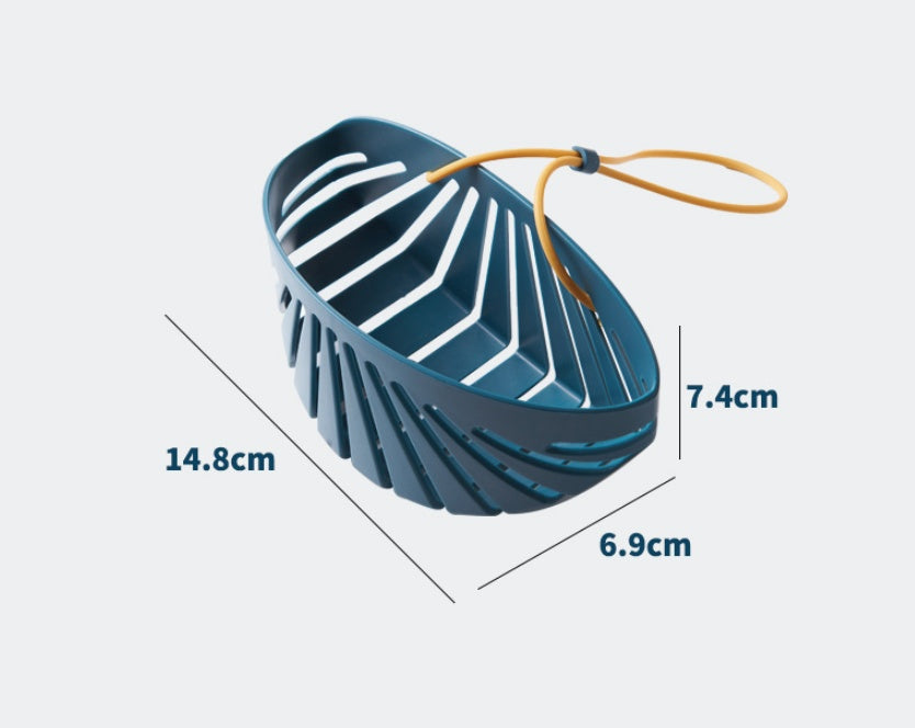 Shell-Shaped Hanging Sink Drain Bag
