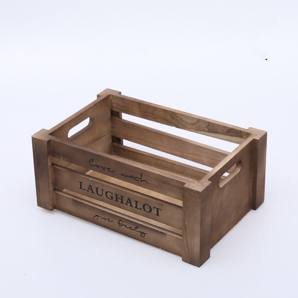 Vintage Wooden Storage Boxes