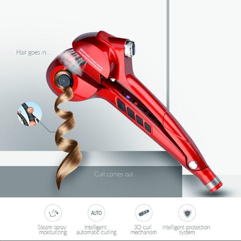 Automatic Steam Hair Curler