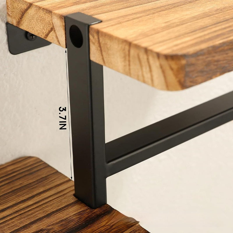 3-Tier Bamboo Toilet Paper Stand