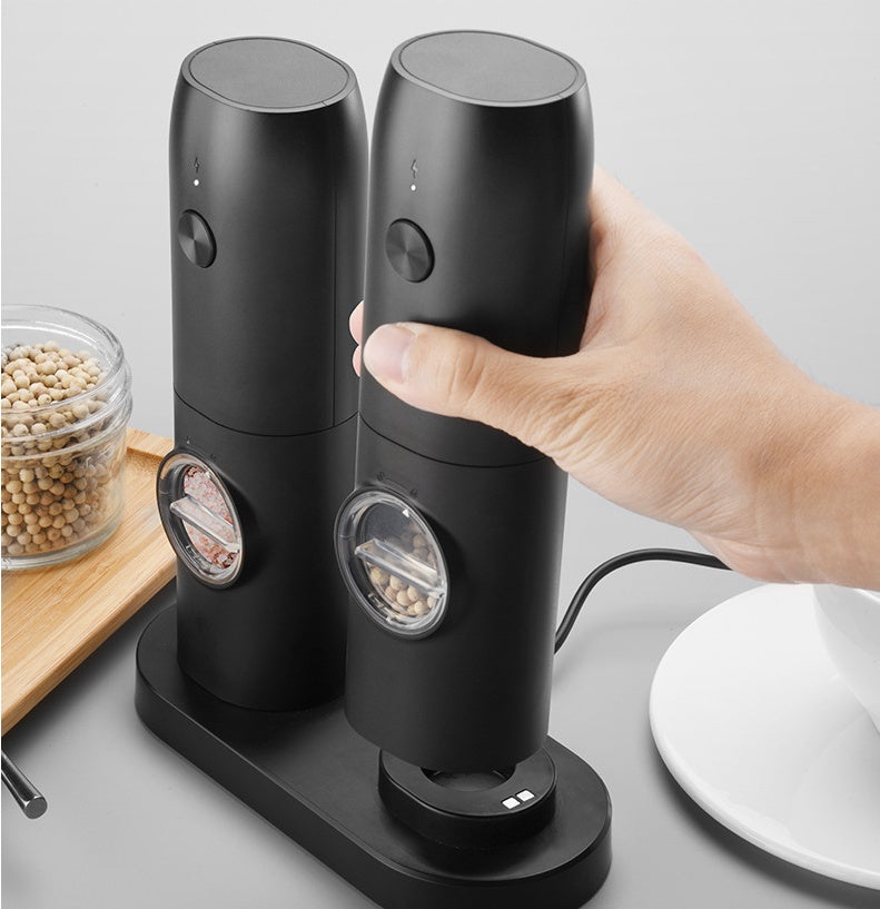 Electric Salt and Pepper Grinder, USB-C