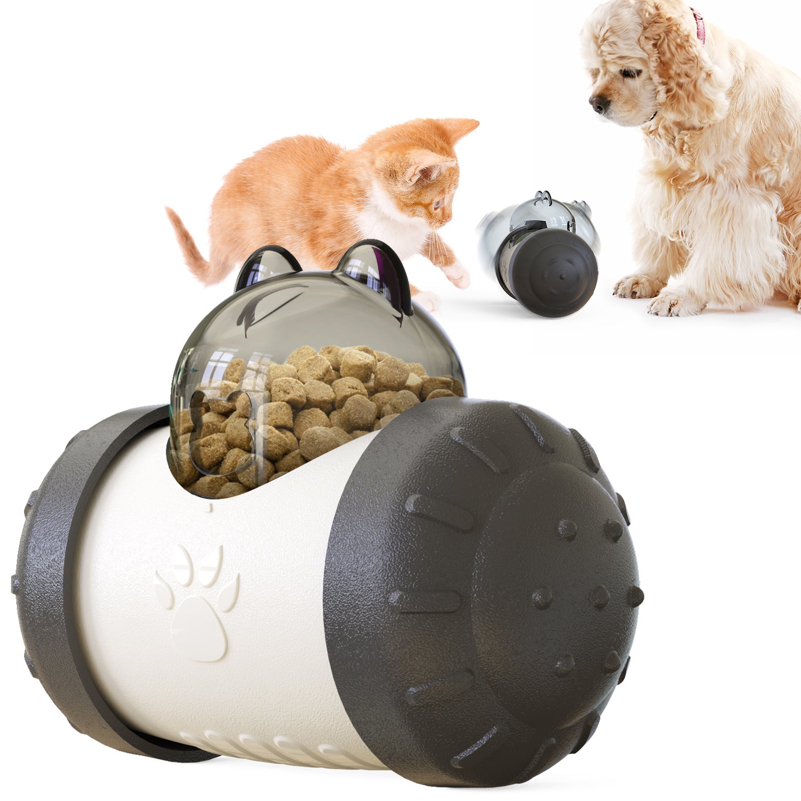 Treat-Dispensing Ball for Dogs and Cats