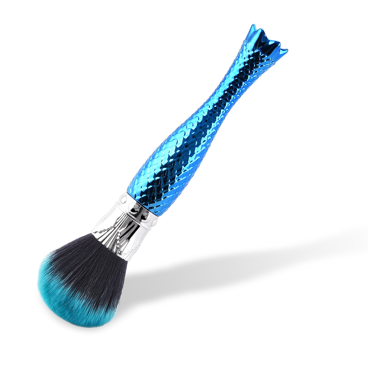 Blue Nylon Makeup Brush