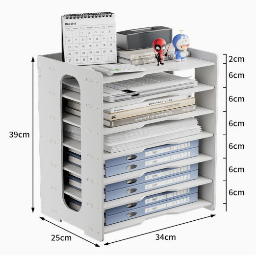 Desktop File and Paper Organizer