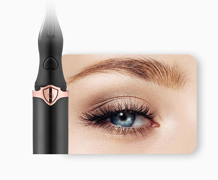 Rechargeable Heated Eyelash Curler, 360° Comb