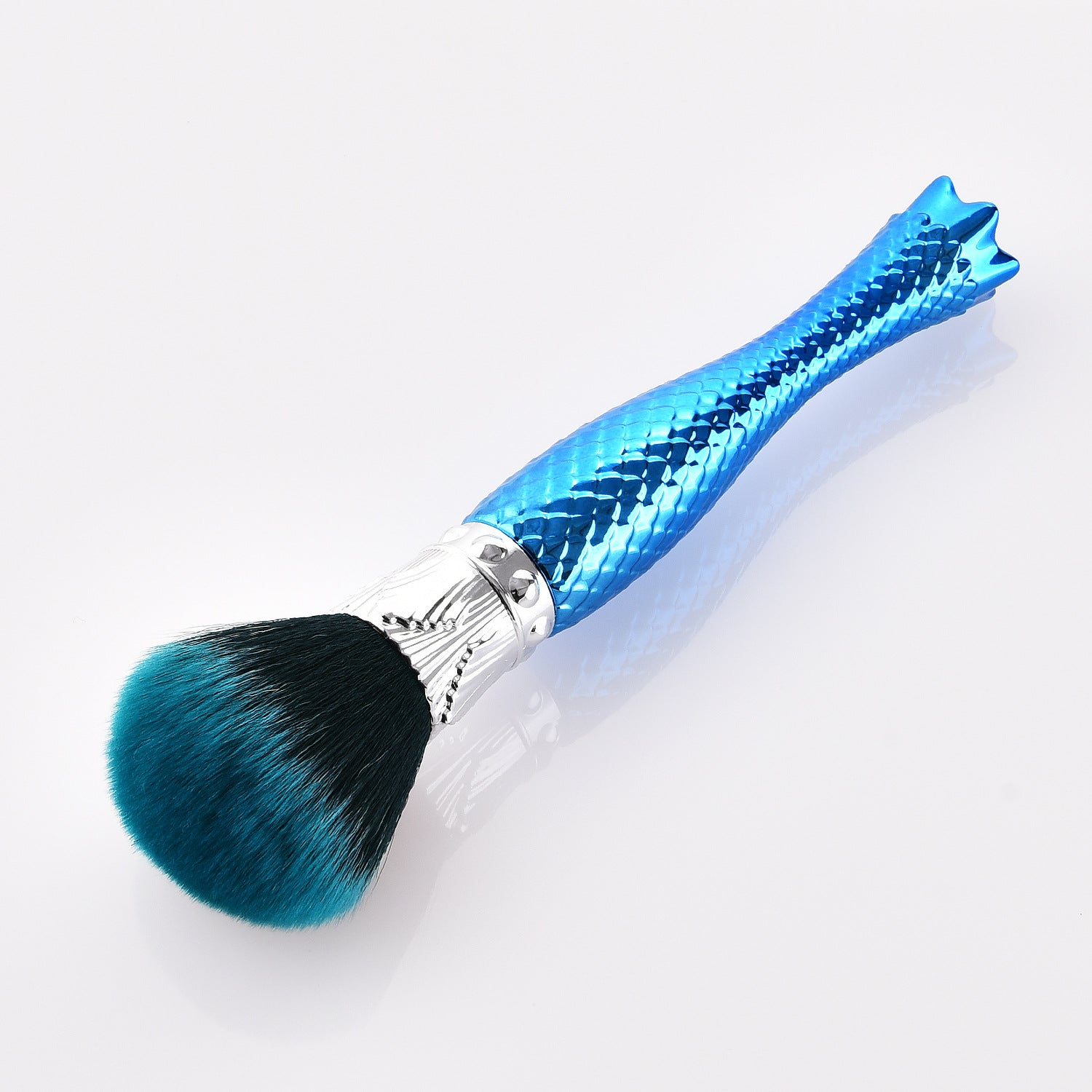 Blue Nylon Makeup Brush