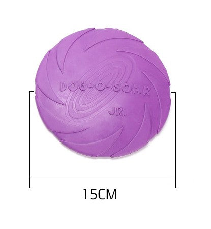 Rubber Flying Disc for Dogs