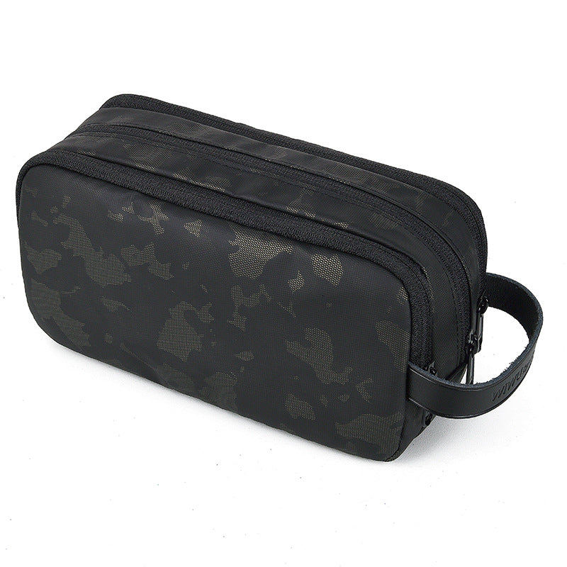 Leather Travel Document and Gadget Bag