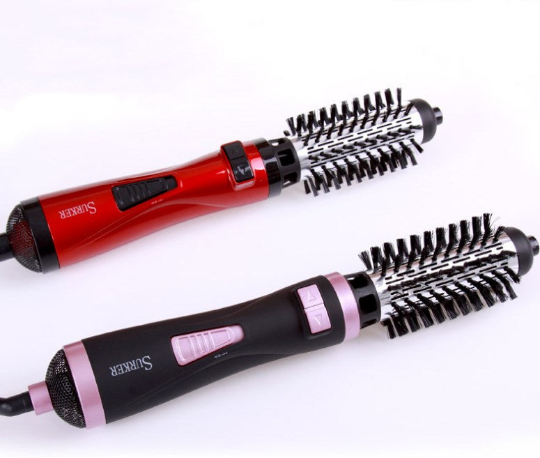 2-in-1 Hot Air Brush and Curling Wand