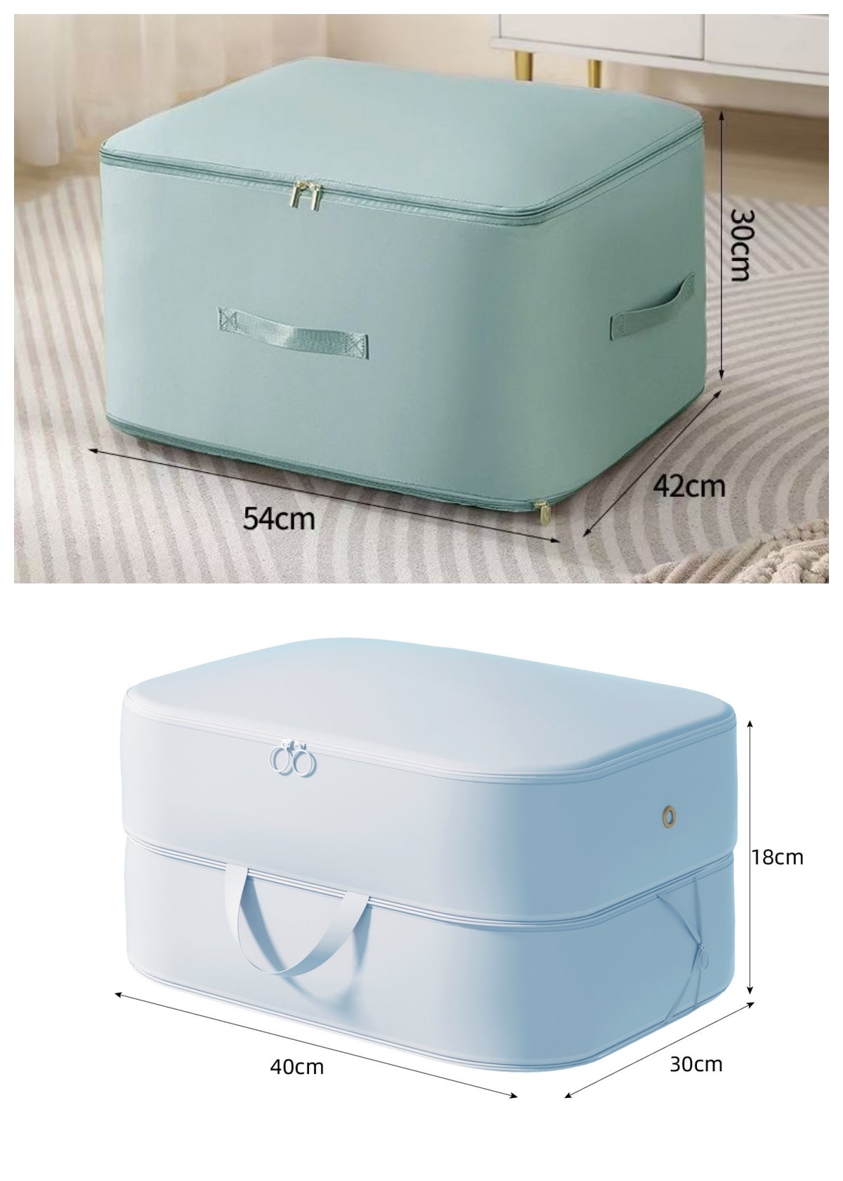 Large Storage Bag for Quilts and Down Jackets