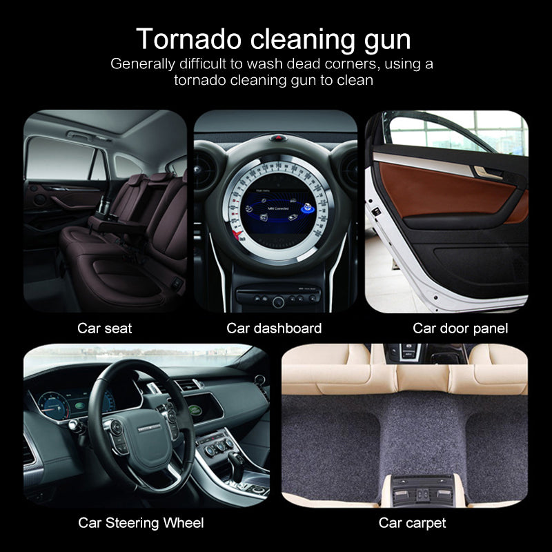 Air-Powered Car Interior Cleaning Gun