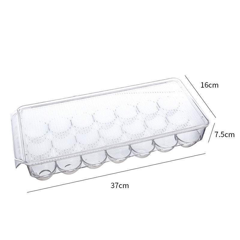 Clear Stackable Fridge Storage Drawers