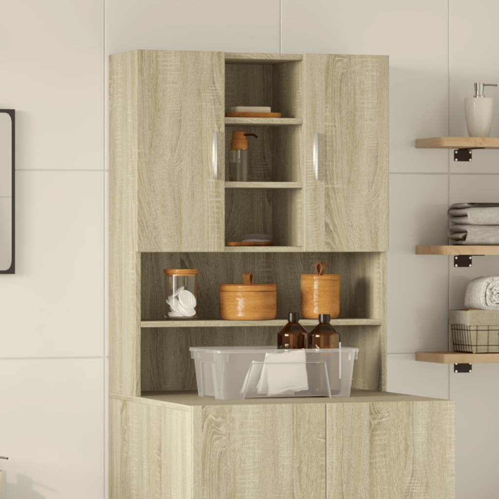 Over-the-Washer Bathroom Storage Cabinet