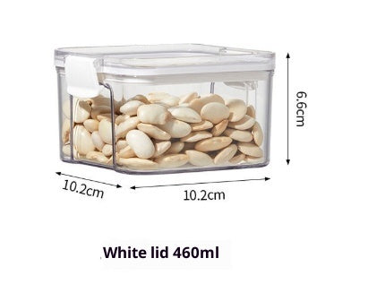 Airtight Square Food Storage Jars