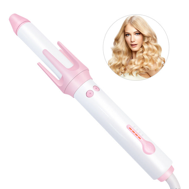 Automatic Rotating Hair Curler with 4 Heat Settings