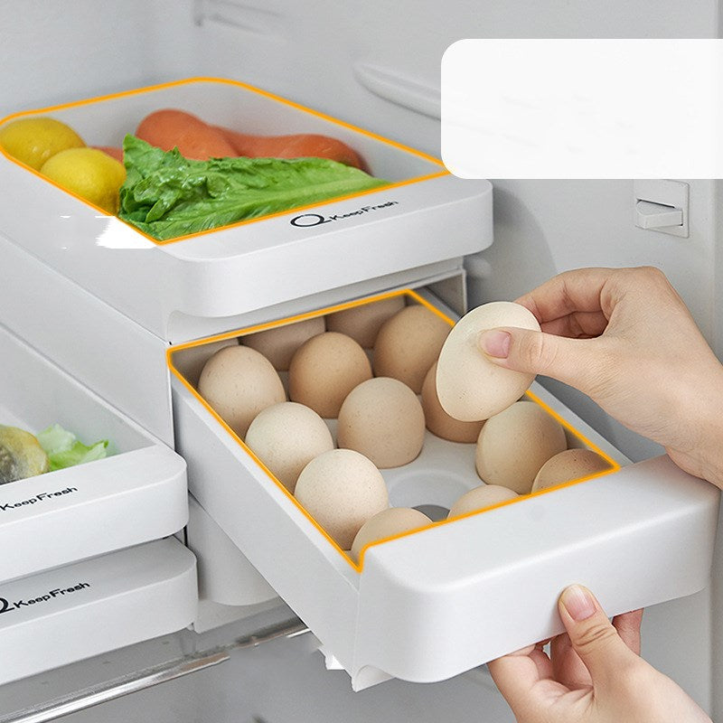Stackable Egg and Food Storage Drawers
