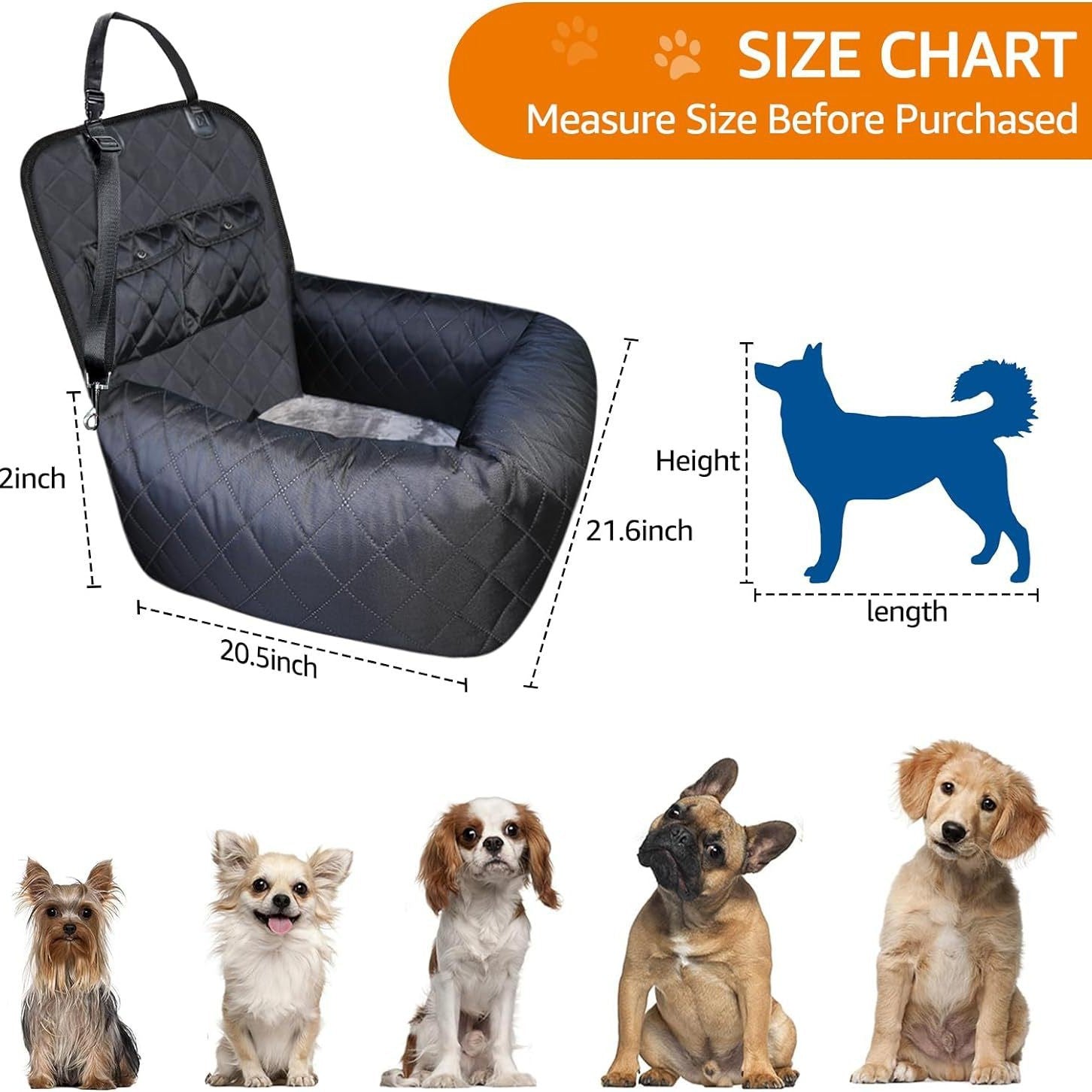 Waterproof Pet Car Seat Protector