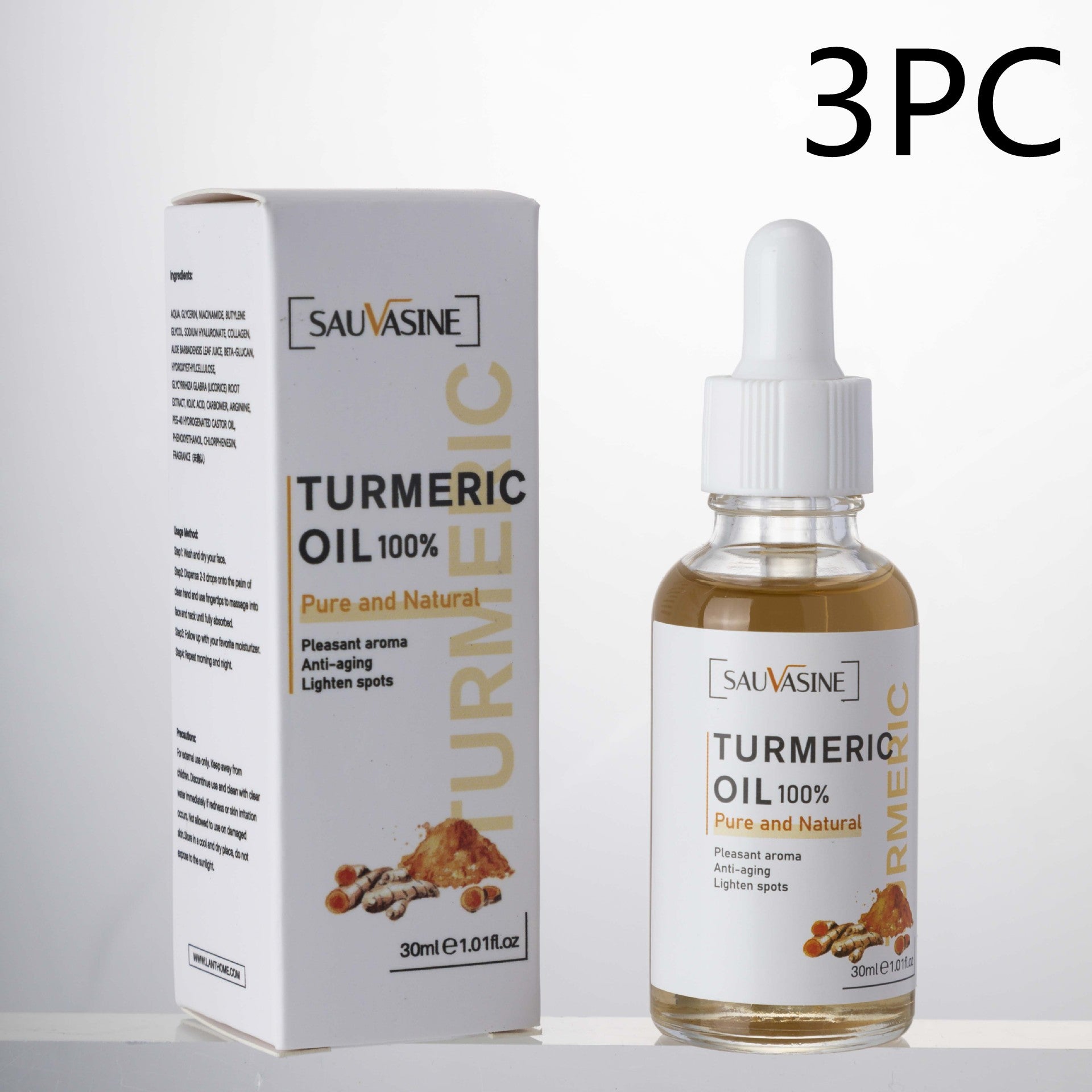 Turmeric Facial Cleanser and Moisturizer