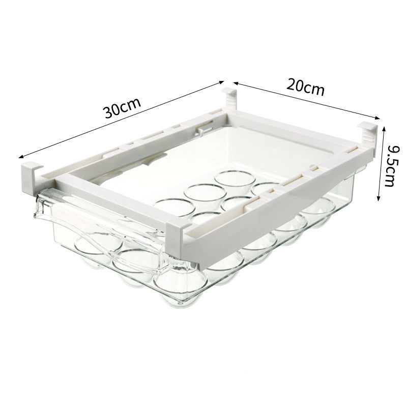 Clear Stackable Fridge Storage Drawers