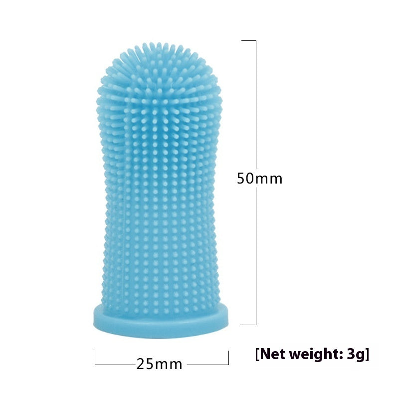 Silicone Finger Toothbrush for Dogs and Cats