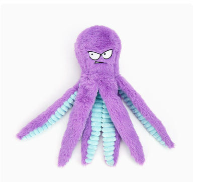 Squeaky Octopus Tug Toy for Dogs