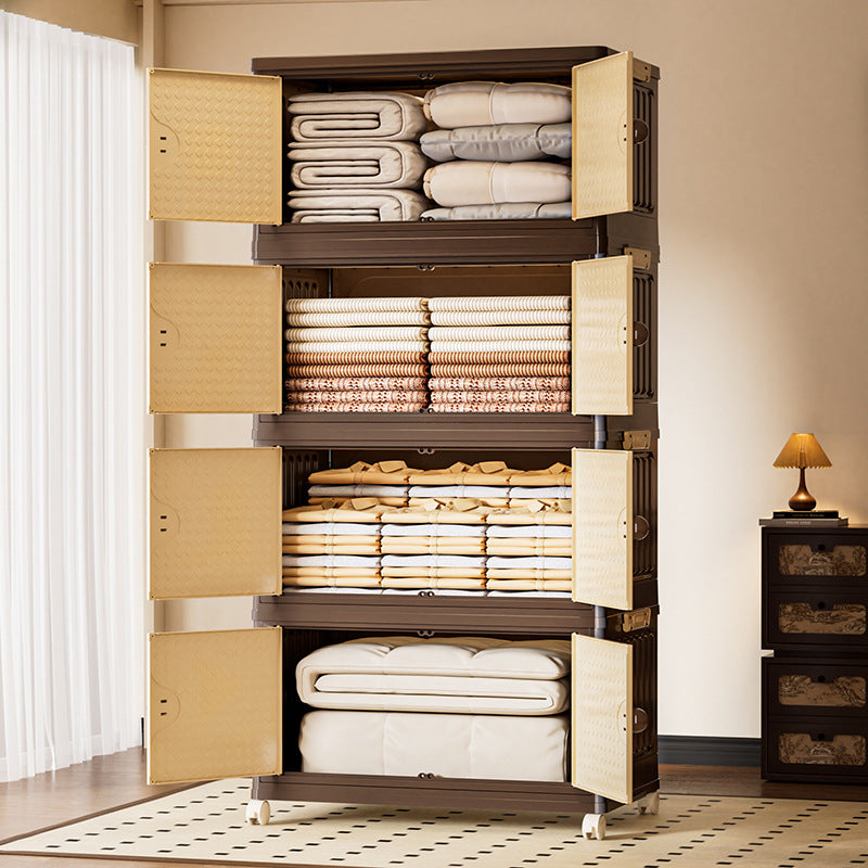 Foldable Plastic Storage Cabinet
