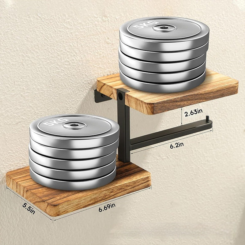 3-Tier Bamboo Toilet Paper Stand
