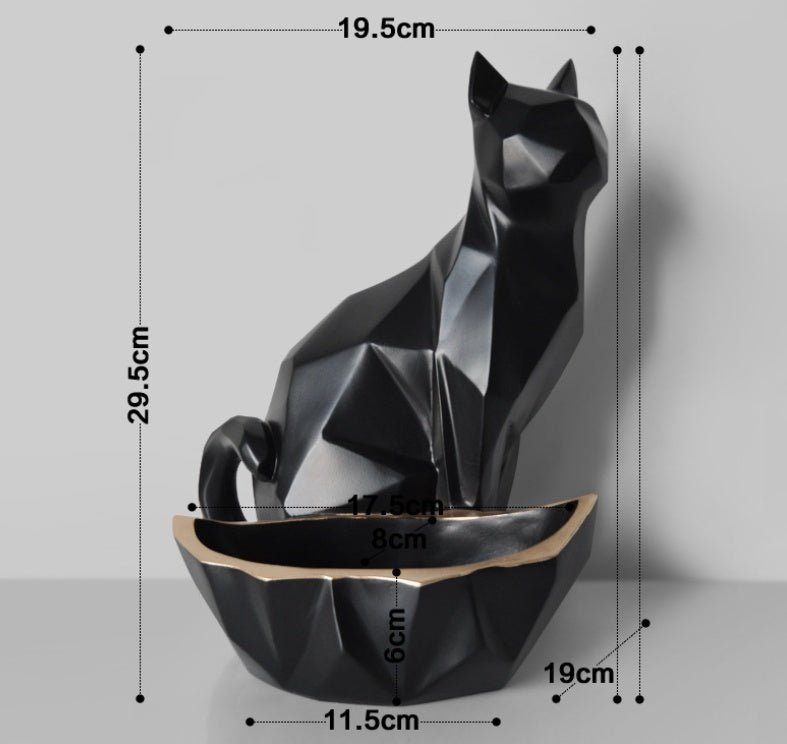 Nordic Lucky Dog or Cat Figurine