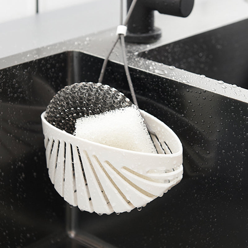 Shell-Shaped Hanging Sink Drain Bag