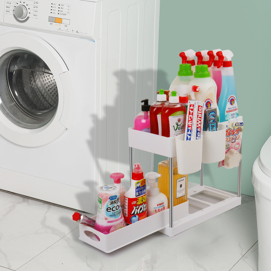 2-Tier Pull-Out Under-Sink Organizer