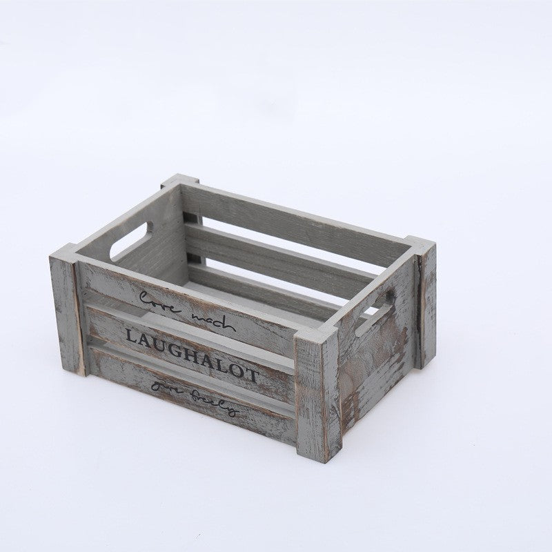 Vintage Wooden Storage Boxes