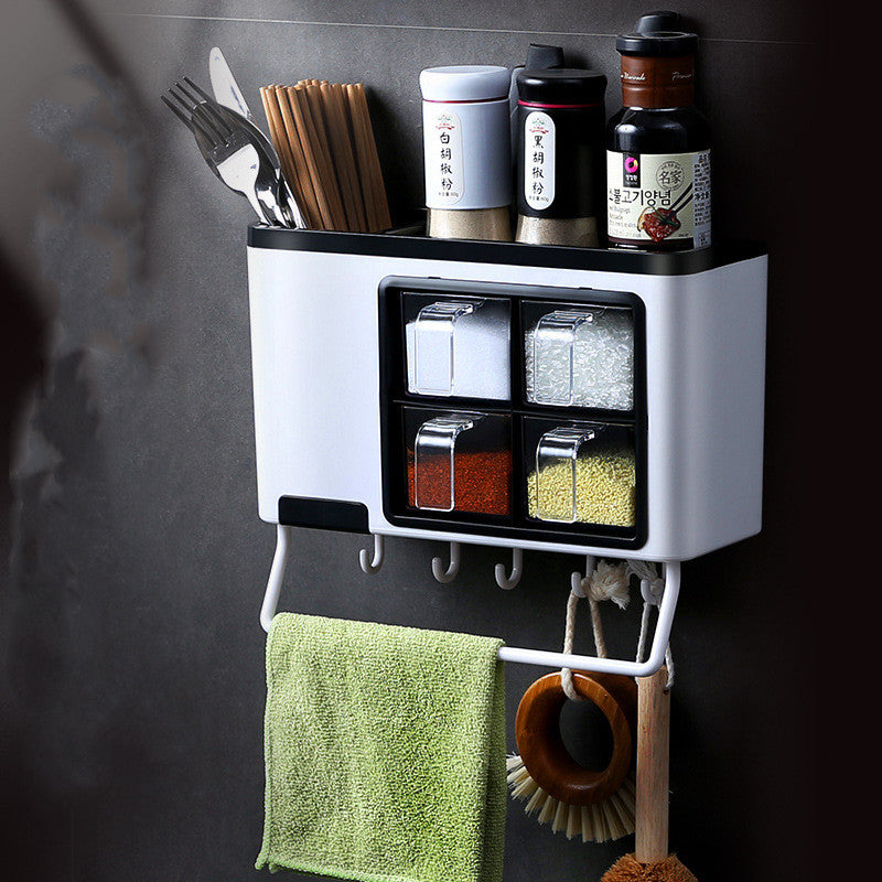 Wall-Mounted Seasoning Box