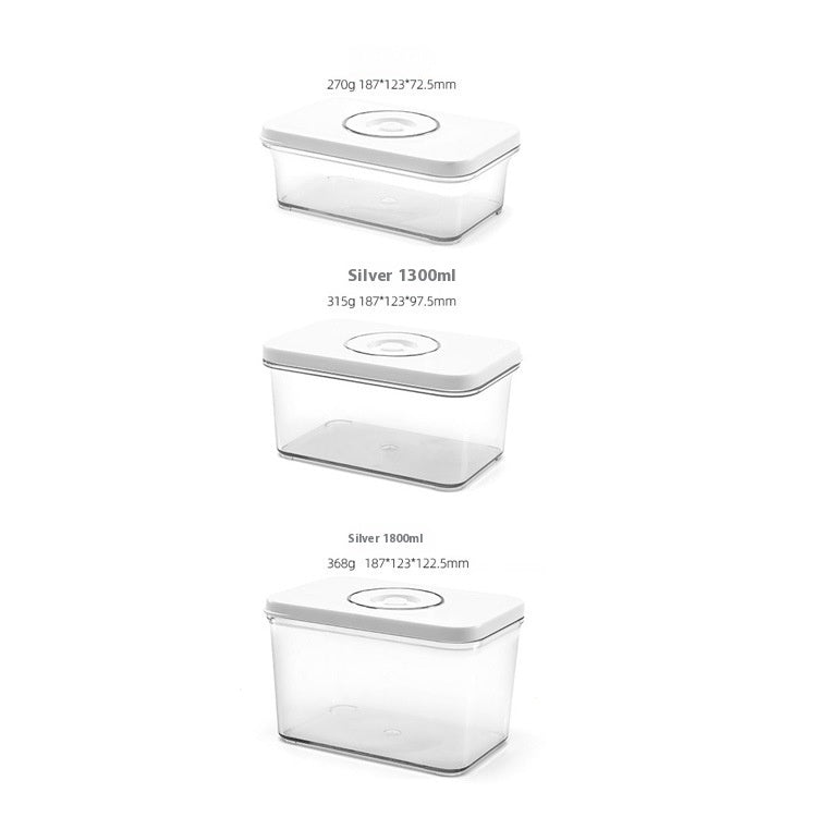 Clear Fruit and Vegetable Storage Boxes